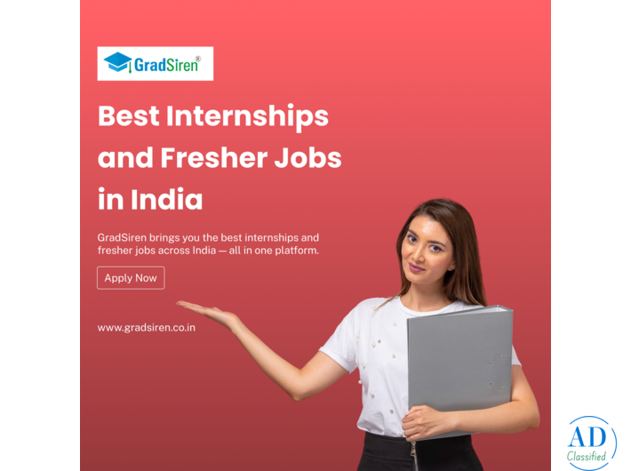 Best Internships and Freshers Jobs In India