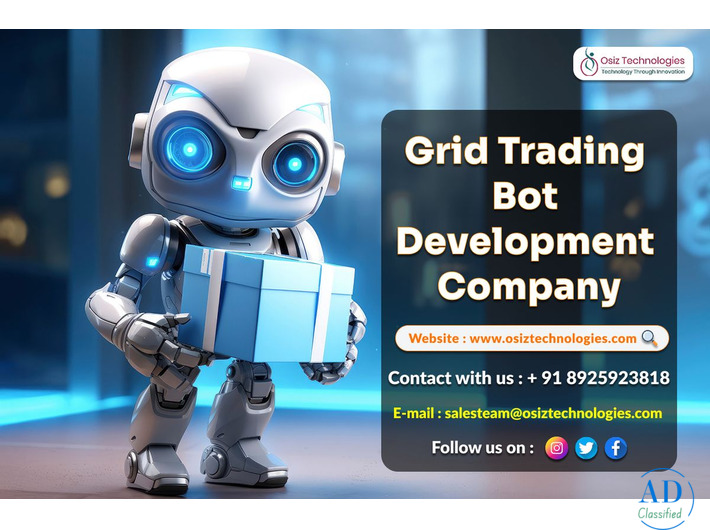 Leading Grid Trading Bot Development Company – Osiz Technologies