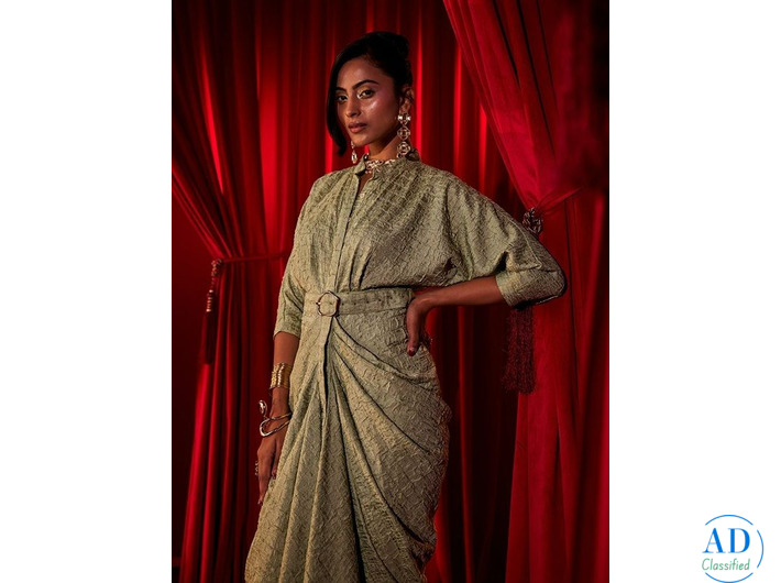 Christmas Day Festive Wear Gown Dress for Women – Belrose Look