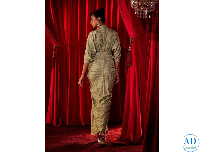 Christmas Day Festive Wear Gown Dress for Women – Belrose Look