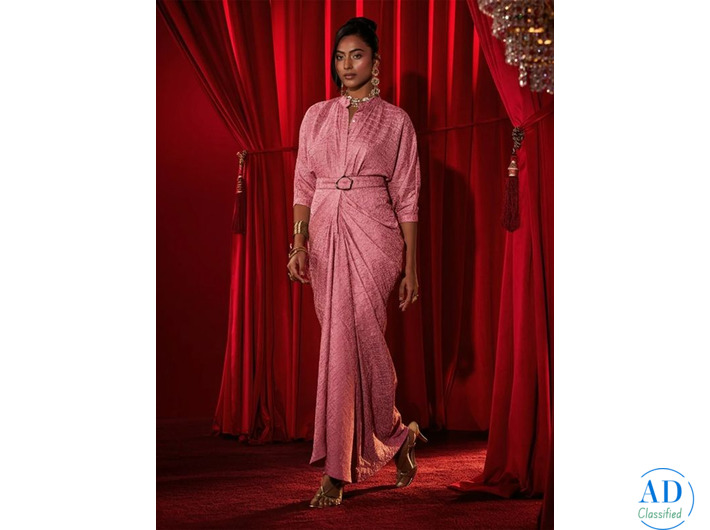 Christmas Day Festive Wear Gown Dress for Women – Belrose Look