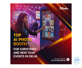 Top AI Photo Booth for Christmas and New Year Events in Delhi