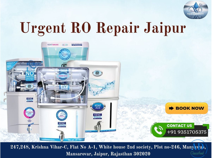 Urgent RO Repair Jaipur – Fast & Reliable Service by Aqua Cool Point