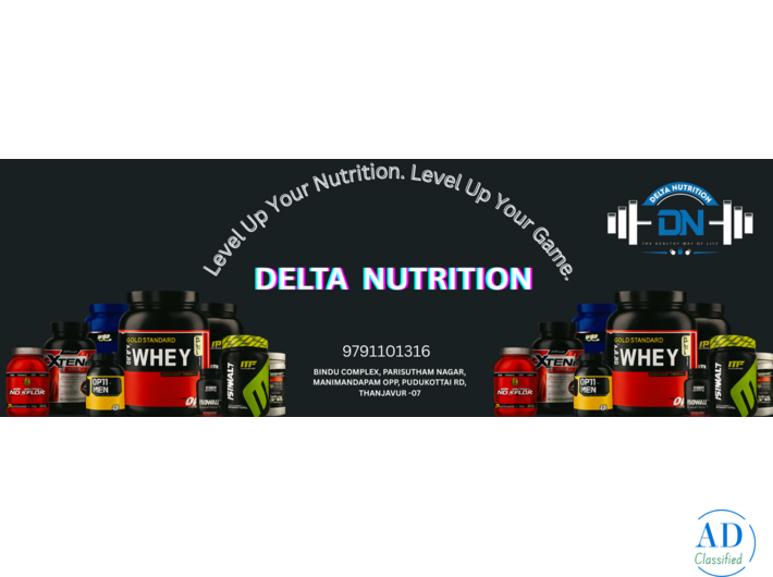 Delta Nutrition — Fuel Your Fitness with Genuine Nutrition