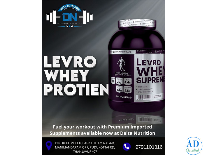 Delta Nutrition — Fuel Your Fitness with Genuine Nutrition