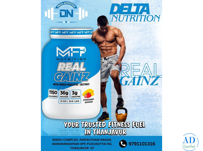 Delta Nutrition — Fuel Your Fitness with Genuine Nutrition