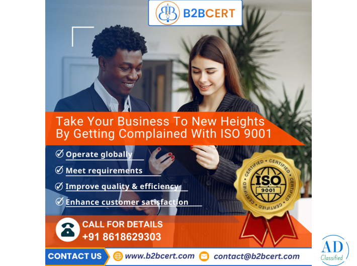 Boost Your Business Quality with Expert ISO 9001 Consultants in Bangalore!