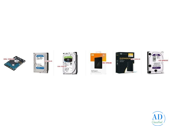 Brand new harddisks 9