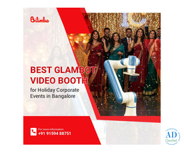 Best Glambot Video Booth for Holiday Corporate Events in Bangalore