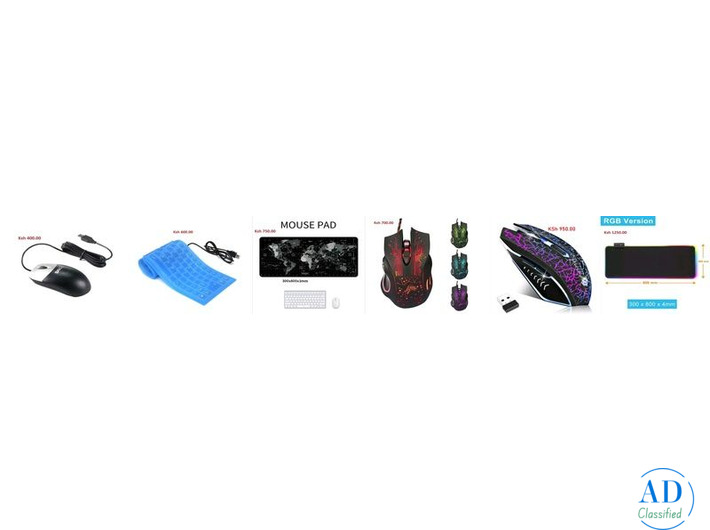 New mice and keyboards