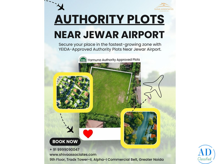 Authority Plots Near Jewar Airport.