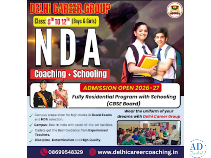 NDA with schooling in Pune