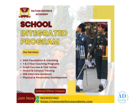 NDA Academy in Pune for 11th And 12th