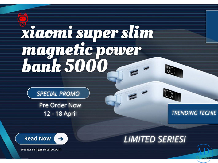 Xiaomi Magnetic Power Bank for Instant Charging