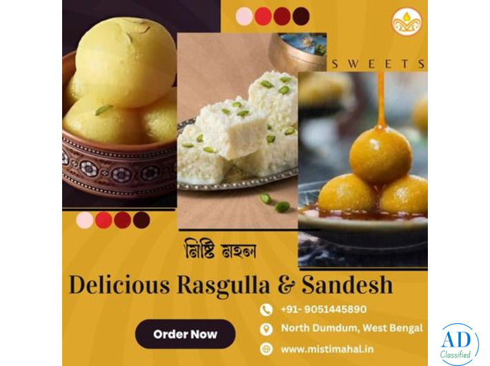 Bengali Sweet Shop Offering Authentic Flavors of Tradition