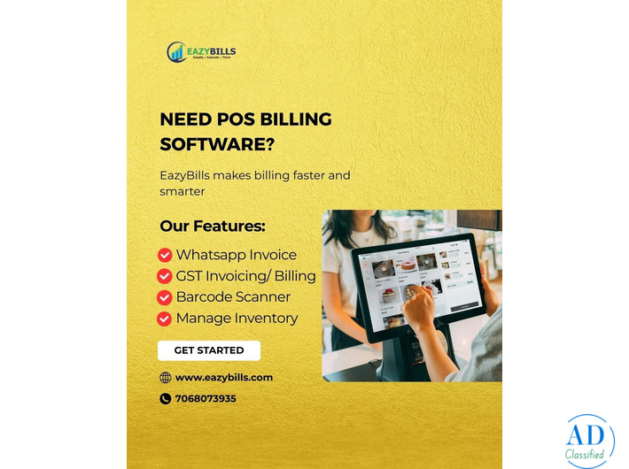 Upgrade to POS Billing Software with EazyBills