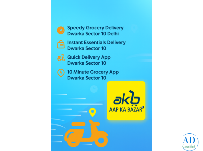 10-Minute Grocery App Dwarka Sector 10 – The Future of Shopping at Your Fingertips