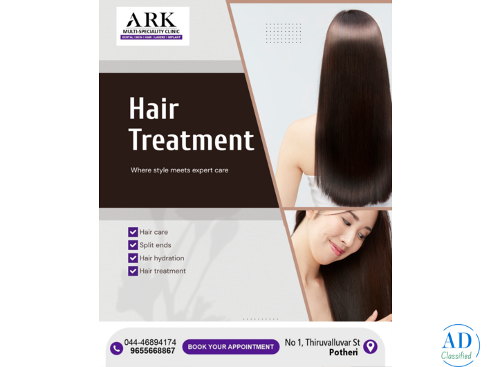 ARK Multi Speciality Clinic – Your Trusted Destination for Advanced Hair Care Solutions