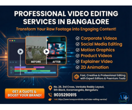Professional Video Editing Services in Bangalore – Honeycomb
