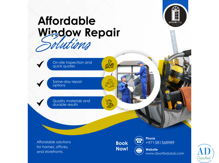 Residential glass door services Dubai