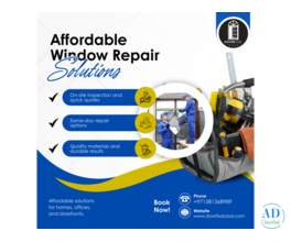 Residential glass door services Dubai