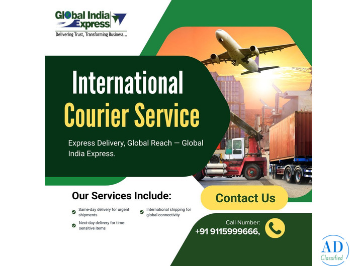 Global India Express International Courier Services in Delhi