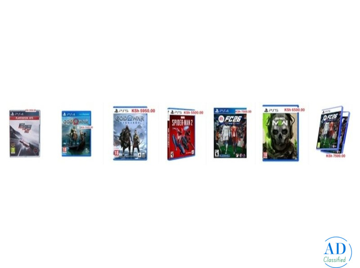 New playstation games 4