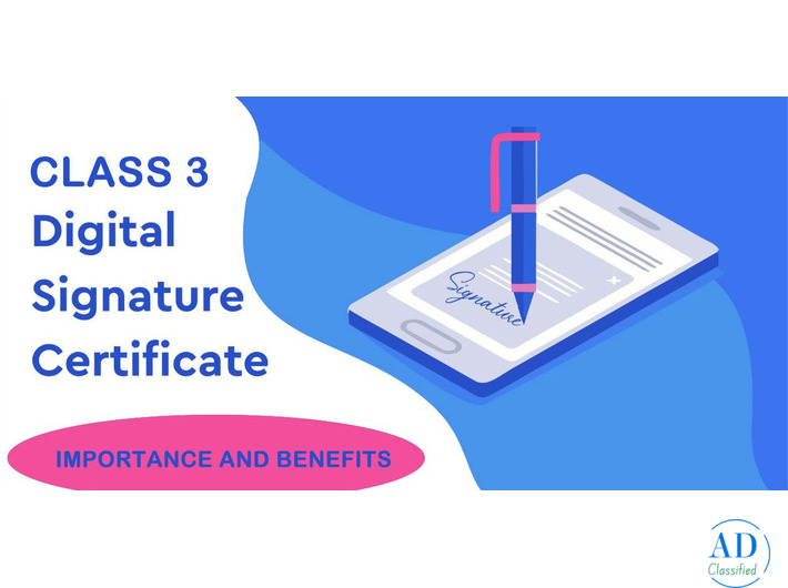 Class 3 Digital Signature Certificate with USB Token