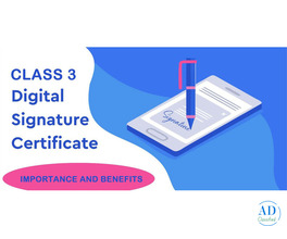 Class 3 Digital Signature Certificate with USB Token