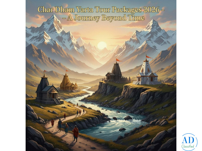Char Dham Yatra Tour Packages 2026 – A Journey Beyond Time