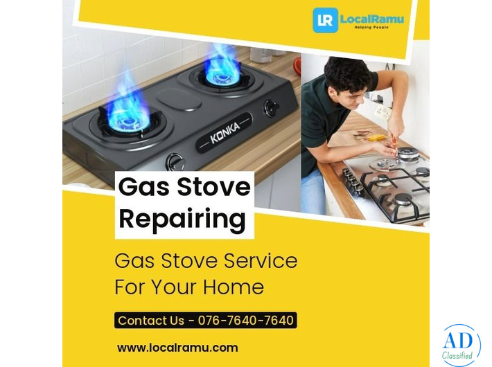 Gas Stove Repair Service by LocalRamu with Reliable Solution in Bangalore
