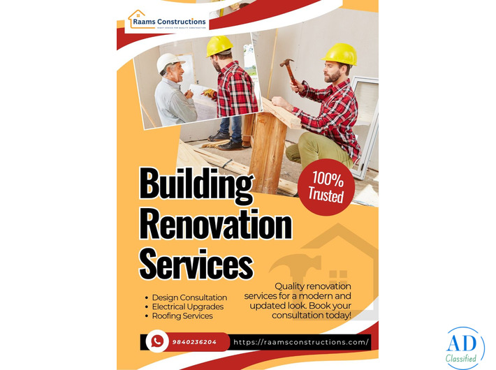 Raams Constructions Affordable Construction Packages, karaikudi