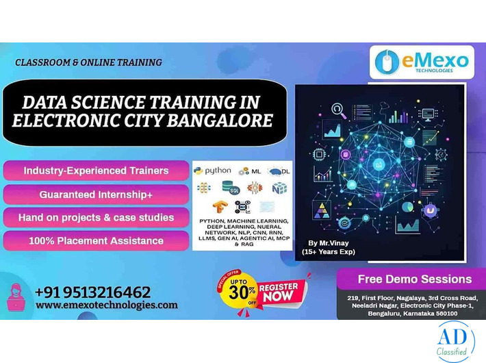 Best Data Science Training in Electronic City Bangalore