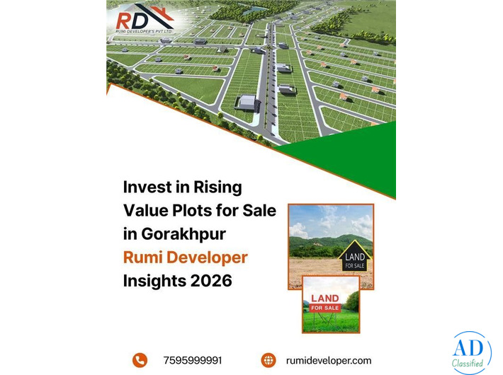 Invest in Rising-Value Plots for Sale in Gorakhpur | Rumi Developer Insights 2026