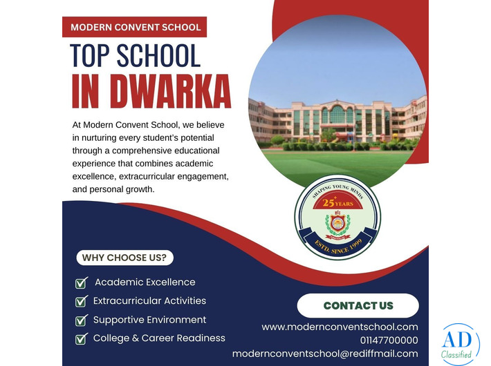 Top school in Dwarka - Modern Convent School