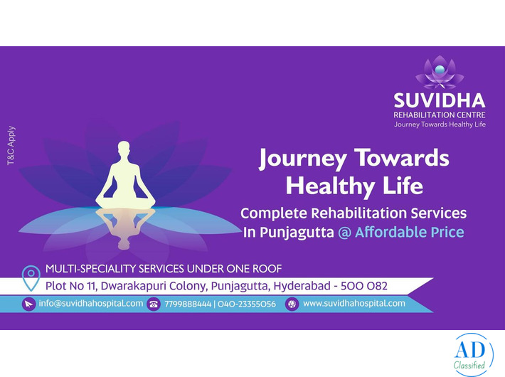 Best Multispecialty & Rehabilitation Center in Hyderabad Suvidha Hospital