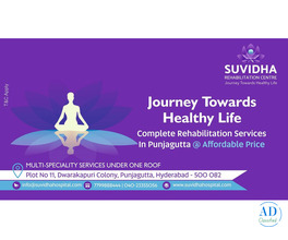 Best Multispecialty & Rehabilitation Center in Hyderabad Suvidha Hospital