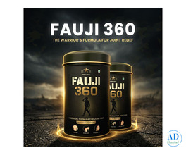 Herbal Deck Fauji 360 – Ayurvedic Pain Relief Powder for Joint & Muscle Pain