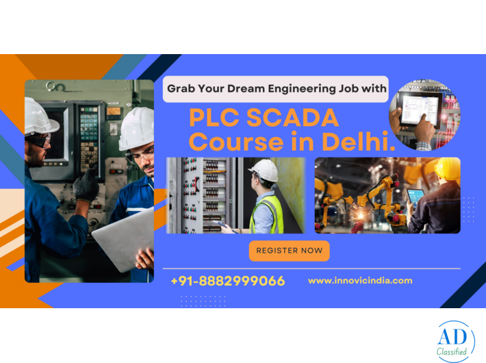 100% job Assured PLC SCADA Course in Delhi NCR.