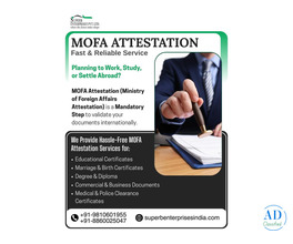 Get MOFA Attestation in Delhi