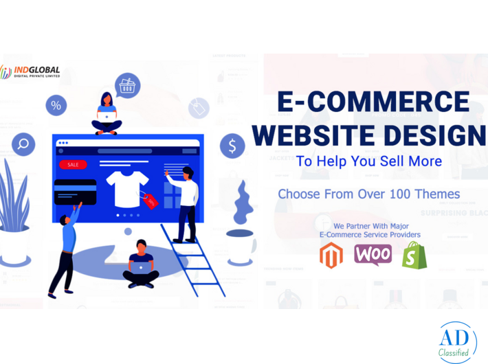 Ecommerce web development in India