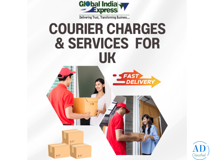 Courier Charges For UK From India – Global India Express