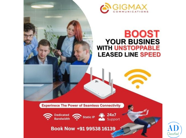 Upgrade to Ultra-Fast Leased Line Service in Gurgaon – Gigmax