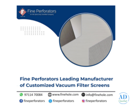 Fine Perforators Leading Manufacturer of Customized Vacuum Filter Screens