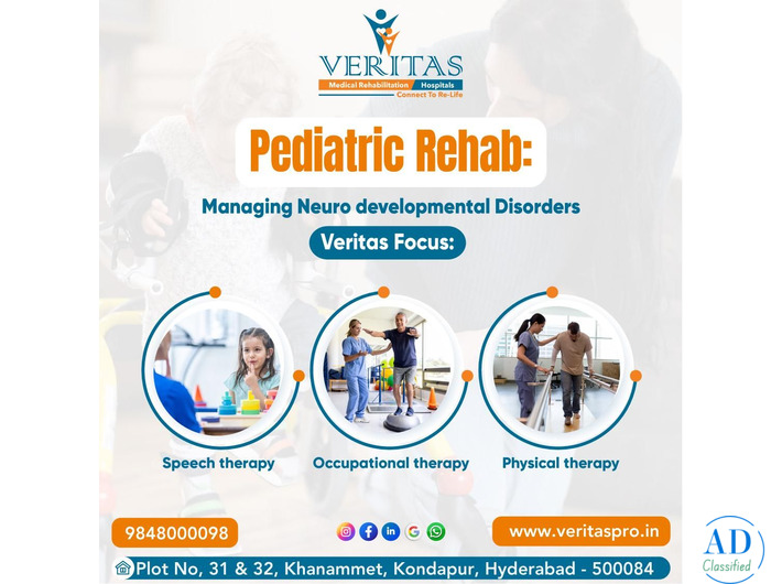 Pediatric Rehabilitation Center Kondapur Hyderabad | Veritas Hospitals