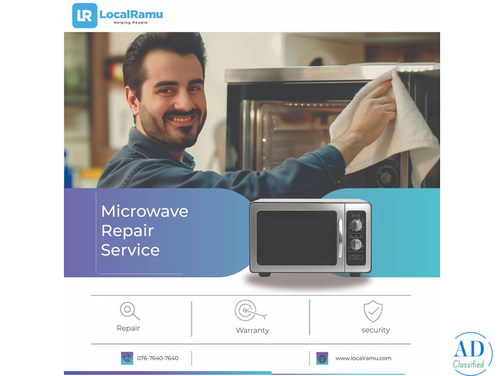 Microwave Repair Service by LocalRamu's Expert Professionals in Bangalore