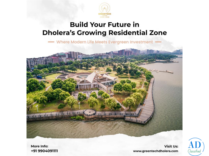 High-Growth Living Begins with Residential Plots in Dholera