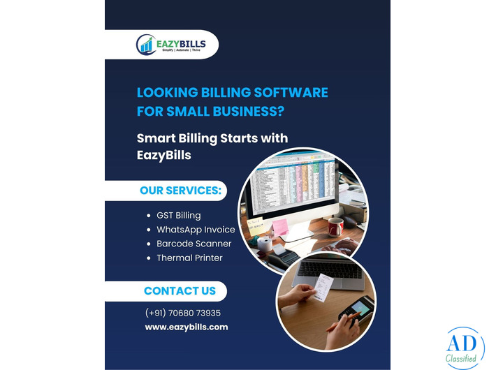 Eazybills Efficient Billing Software for Small Business