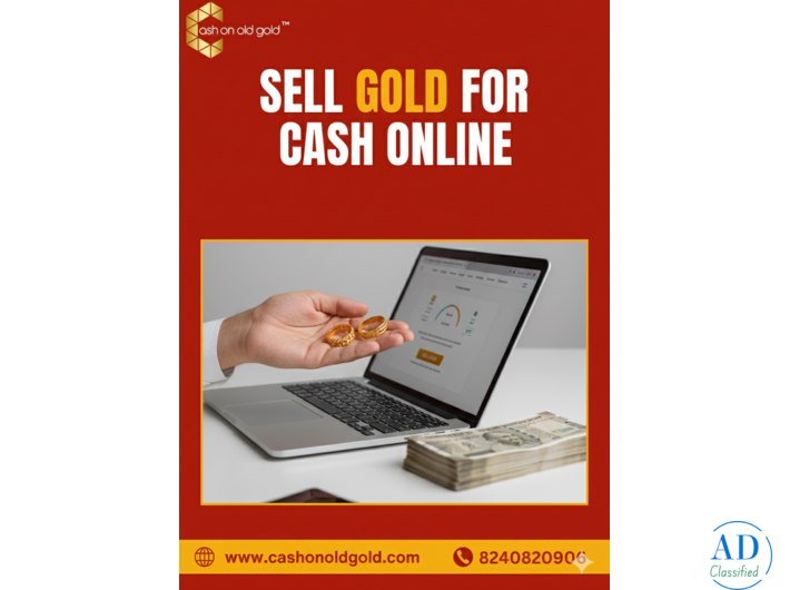 Sell Gold for Cash Online in Kolkata - Cash On Old Gold