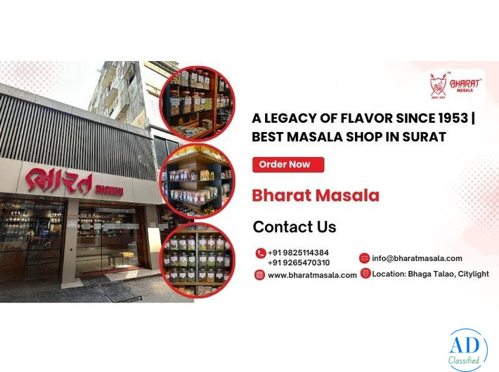 Bharat Masala — A Legacy of Flavor Since 1953 | Best Masala Shop In Surat